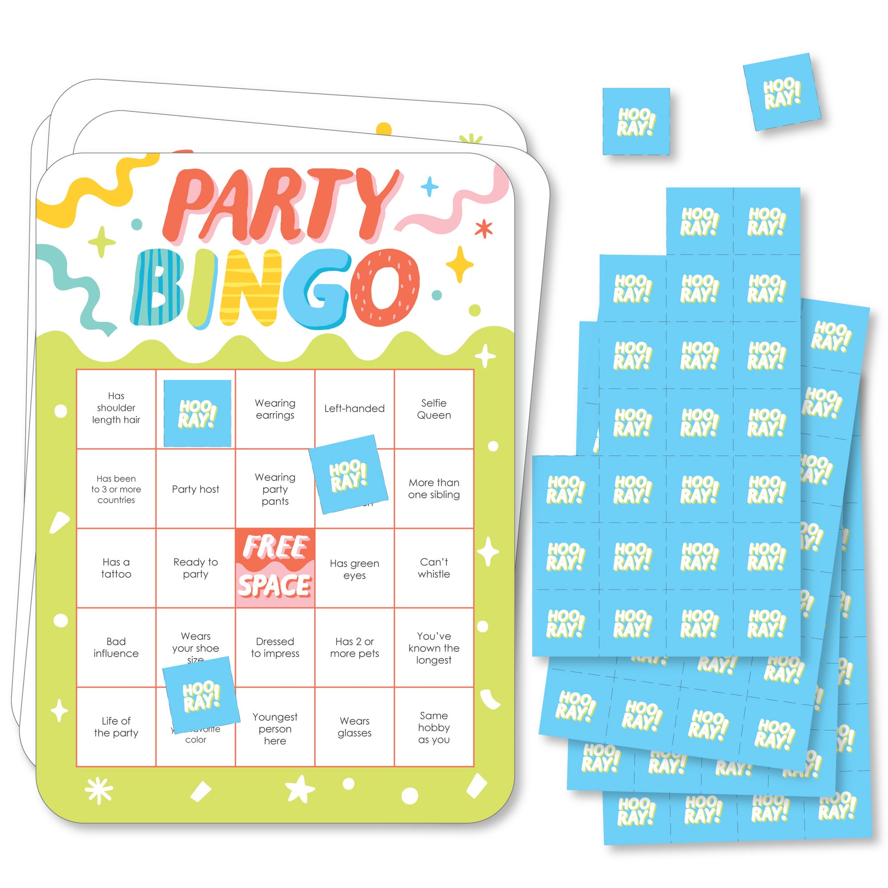 find-the-guest-party-time-bingo-cards-and-markers-happy-birthday-party-bingo-game-set-of-18-bigdotofhappiness-com-big-dot-of-happiness-llc for Birthday Party Bingo Free Printable Find the Guest Party Time - Bingo Cards and Markers - Happy Birthday Party Bingo Game - Set of 18 | BigDotOfHappiness.com – Big Dot of Happiness LLC for Birthday Party Bingo Free Printable