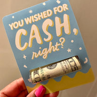 Party Time - DIY Assorted Happy Birthday Party Cash Holder Gift - Funny Money Cards - Set of 6