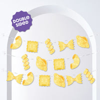 Pasta Garland Banner - 15 Pc