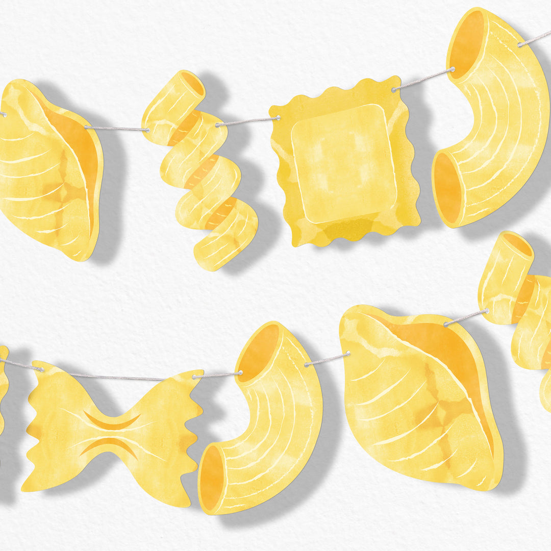 Pasta Garland Banner - 15 Pc