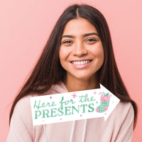 Pastel Christmas Funny Photo Props - 10 Ct