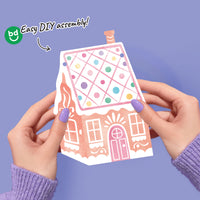 Pastel Christmas Garland Banner - 15 Pc