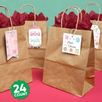 Pastel Christmas Gift Tags - 24 Ct