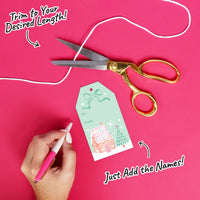 Pastel Christmas Gift Tags - 24 Ct
