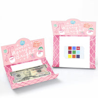 Pastel Christmas Money And Gift Card Holders - 8 Ct