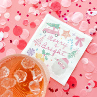 Napkins - Pastel Christmas - 24 Ct