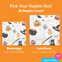 Napkins - Pastel Halloween - 24 Ct