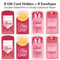 Assorted Perfect Pair Nifty Gifty Card Holders - 8 Ct