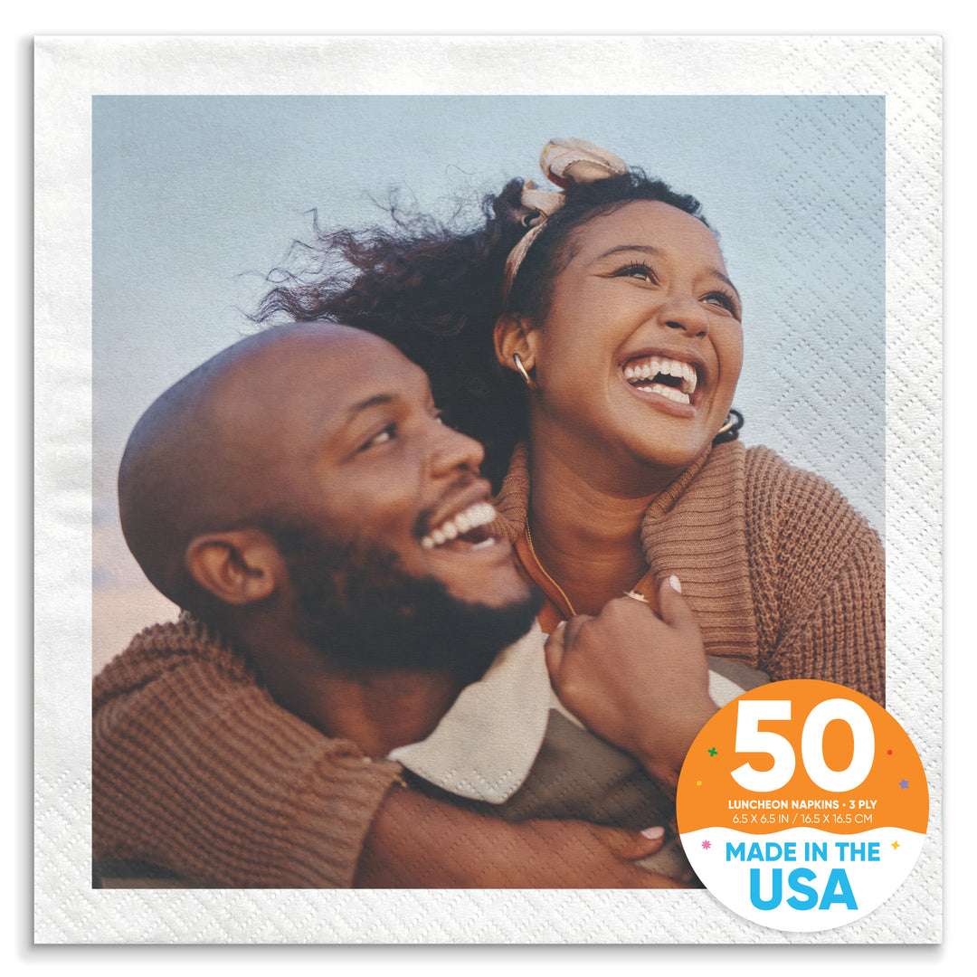 Custom Photo Napkins - Any Occasion