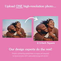 Custom Photo Cut-Out Stickers - 24 Ct