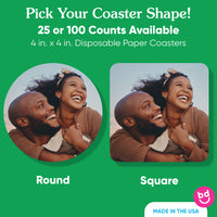 Custom Photo Coasters