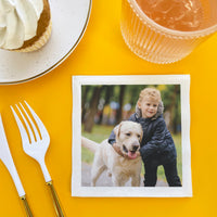 Custom Photo Napkins - Any Occasion