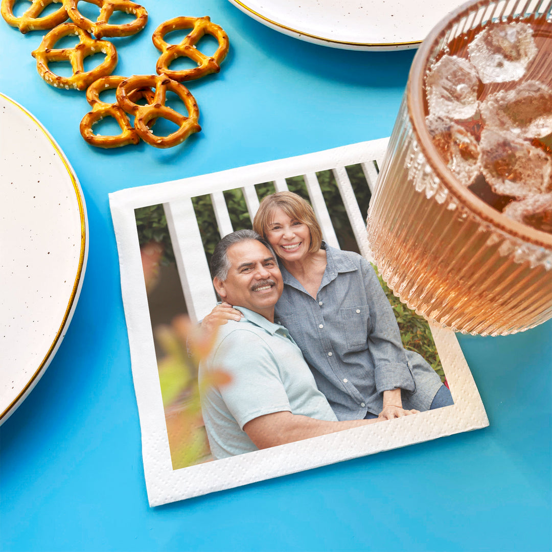 Custom Photo Napkins - Any Occasion
