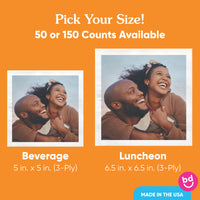 Custom Photo Napkins - Any Occasion