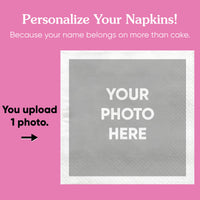Custom Photo Napkins - Any Occasion