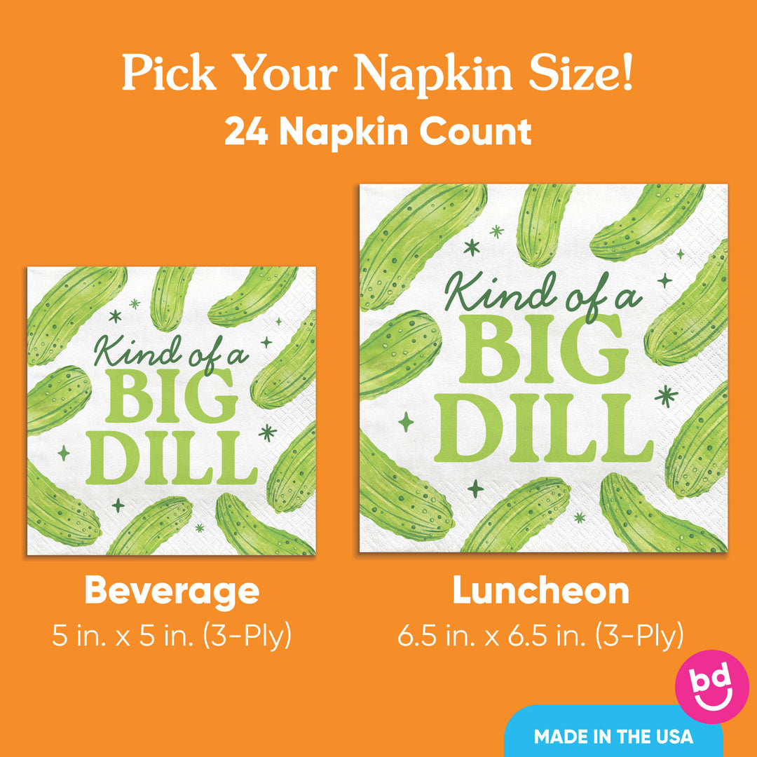Napkins - Pickle - 24 Ct