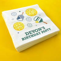 Custom Text Napkins - Pickleball
