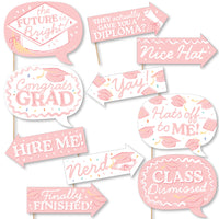 Pastel Grad - Funny Photo Props - 10 Ct