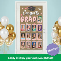 Pink Grad Kraft Photo Banner