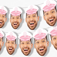 Custom Face Last Toast on the Coast Garland Banner