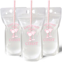 Drink Pouches - Last Toast on the Coast - 12 Ct
