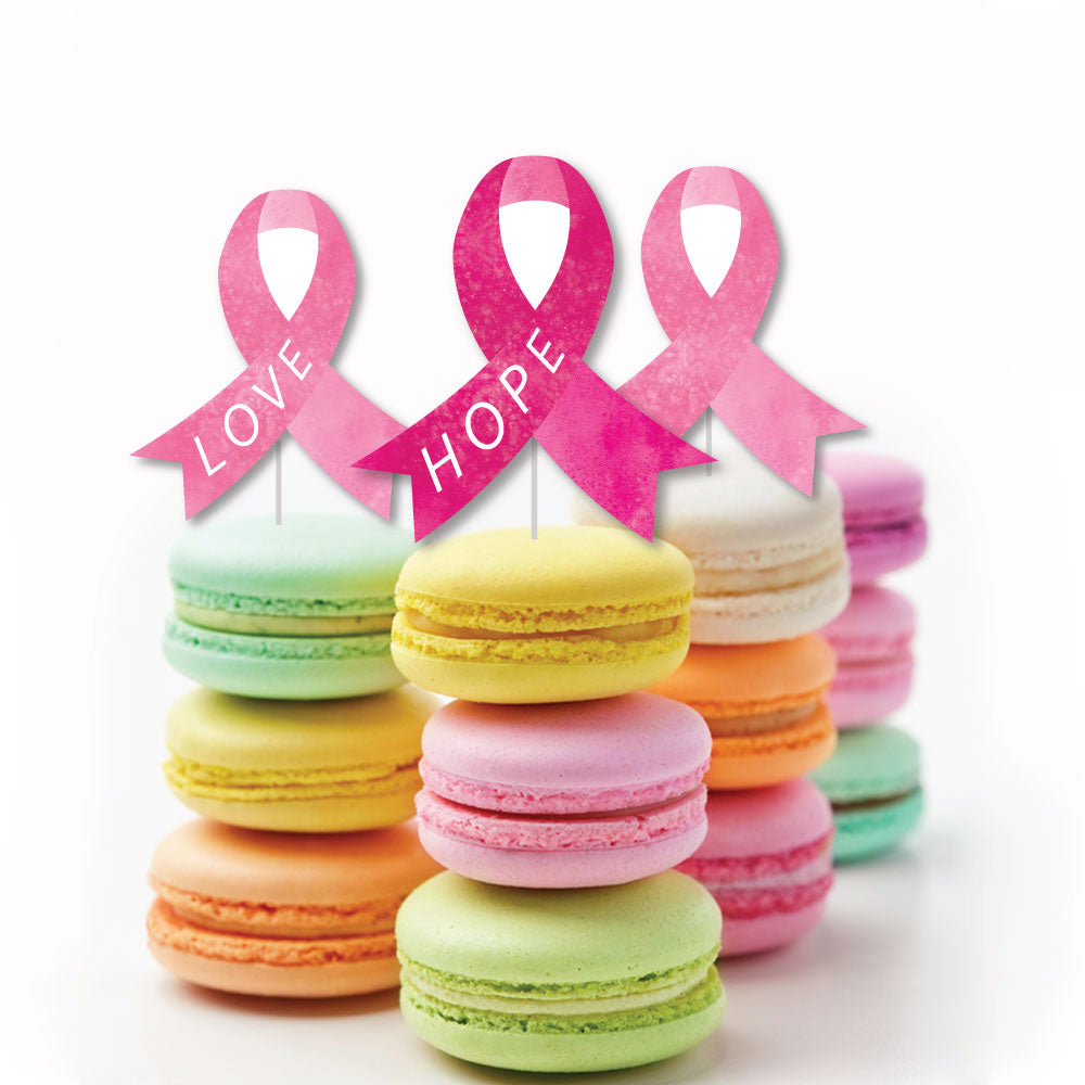 Breast Cancer Awareness Cut-Outs - 24 Ct