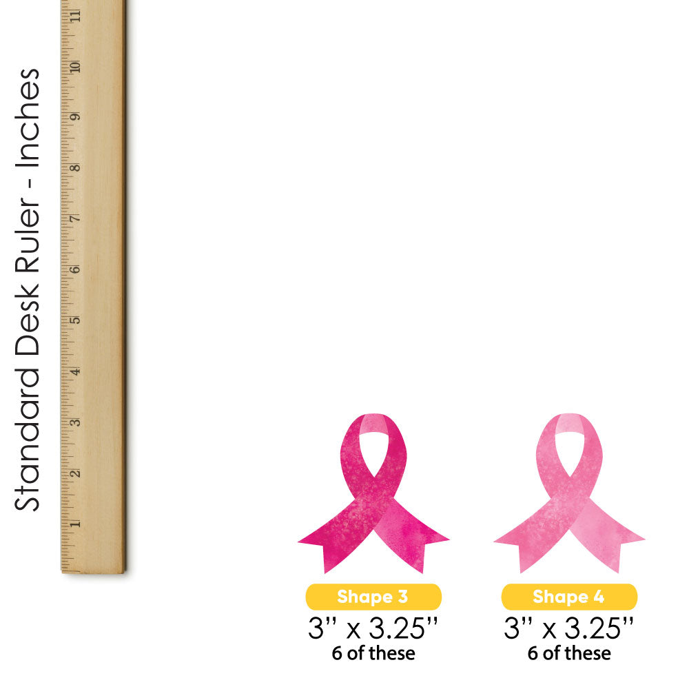 Breast Cancer Awareness Cut-Outs - 24 Ct