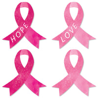 Breast Cancer Awareness Cut-Outs - 24 Ct
