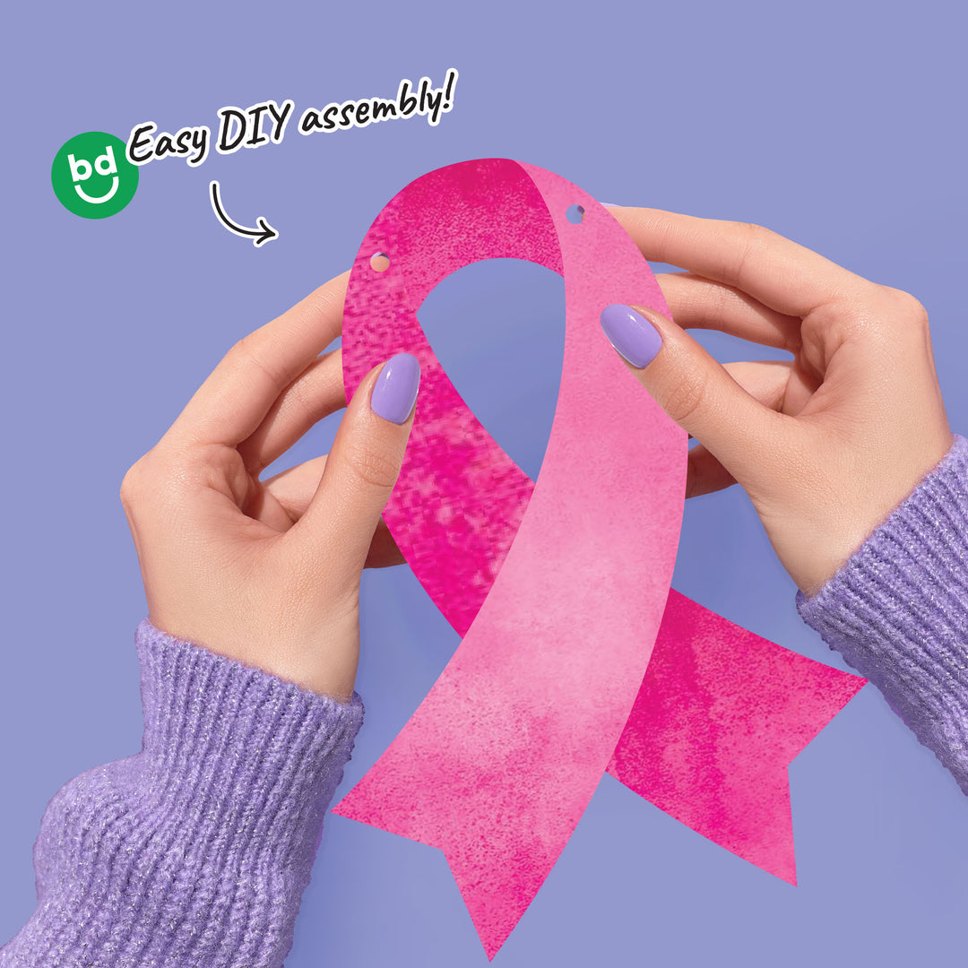 Breast Cancer Awareness Garland Banner - 15 Pc