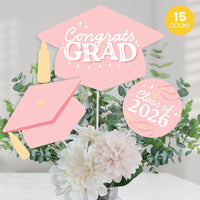 Pastel Grad - Table Toppers - 15 Ct
