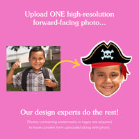 Custom Pirate Temporary Tattoos - 12 Ct