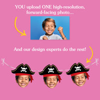 Custom Face Pirate Garland Banner