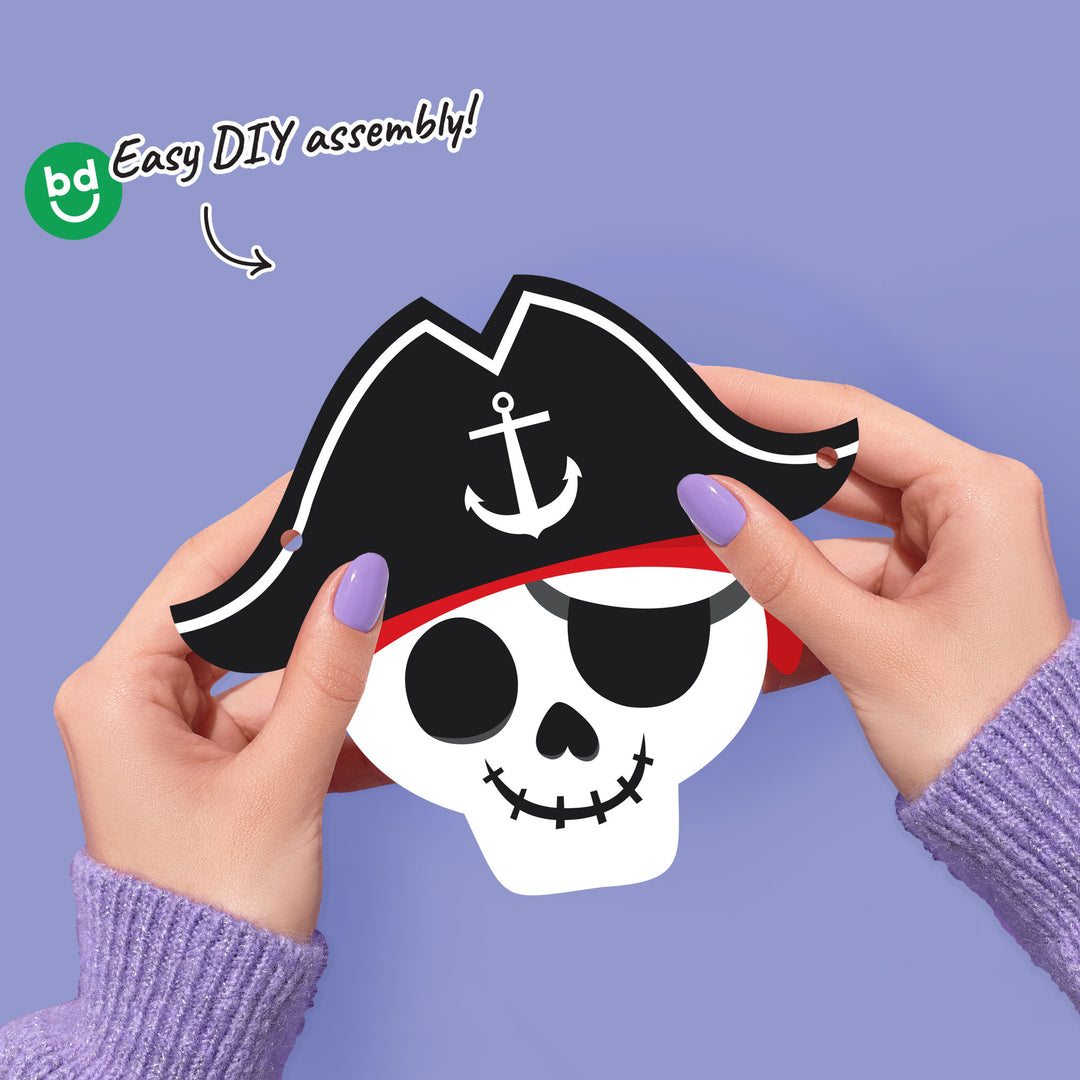 Pirate Ship Adventures Garland Banner - 15 Pc