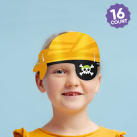 Pirate Paper Headbands - 16 Ct