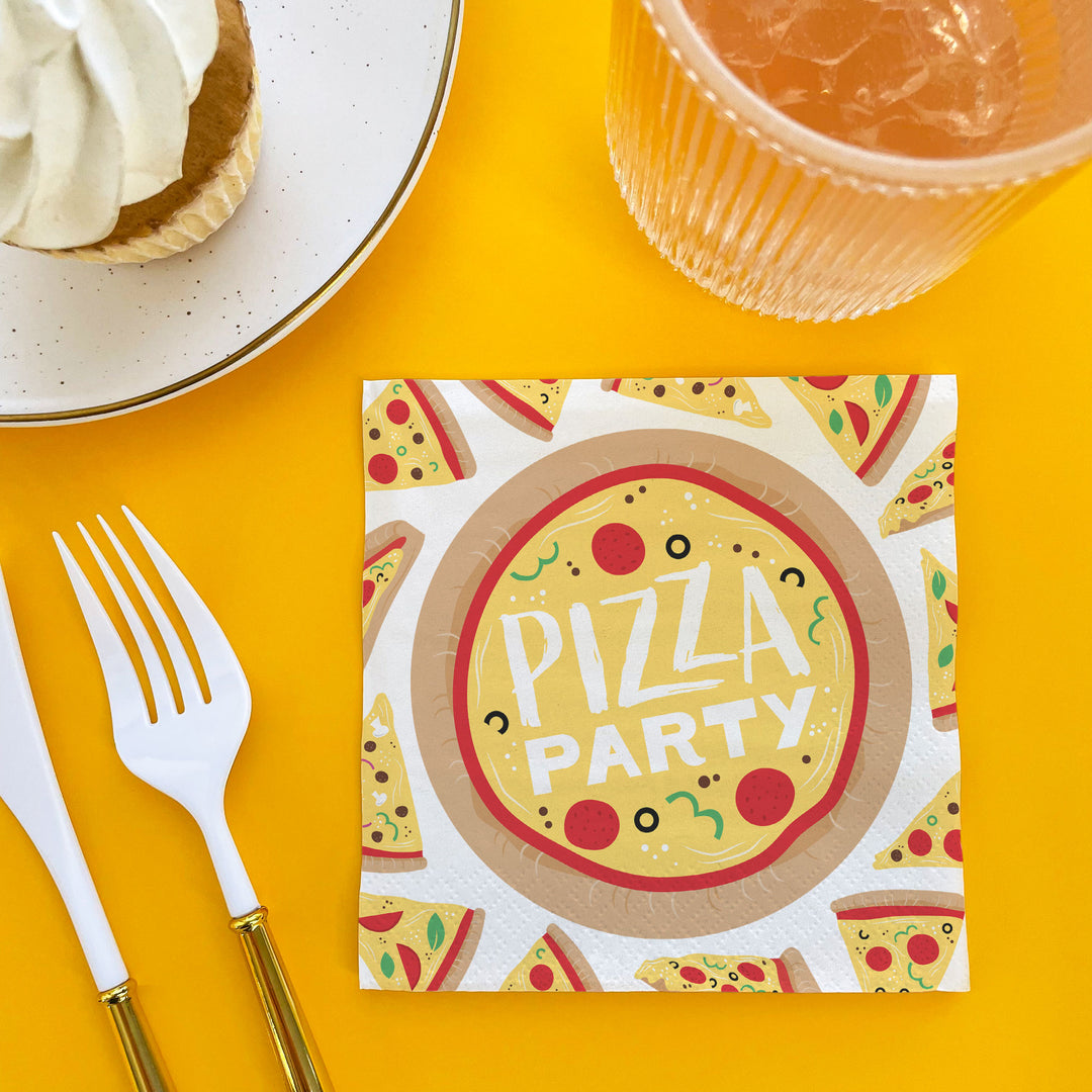 Napkins - Pizza Party - 24 Ct
