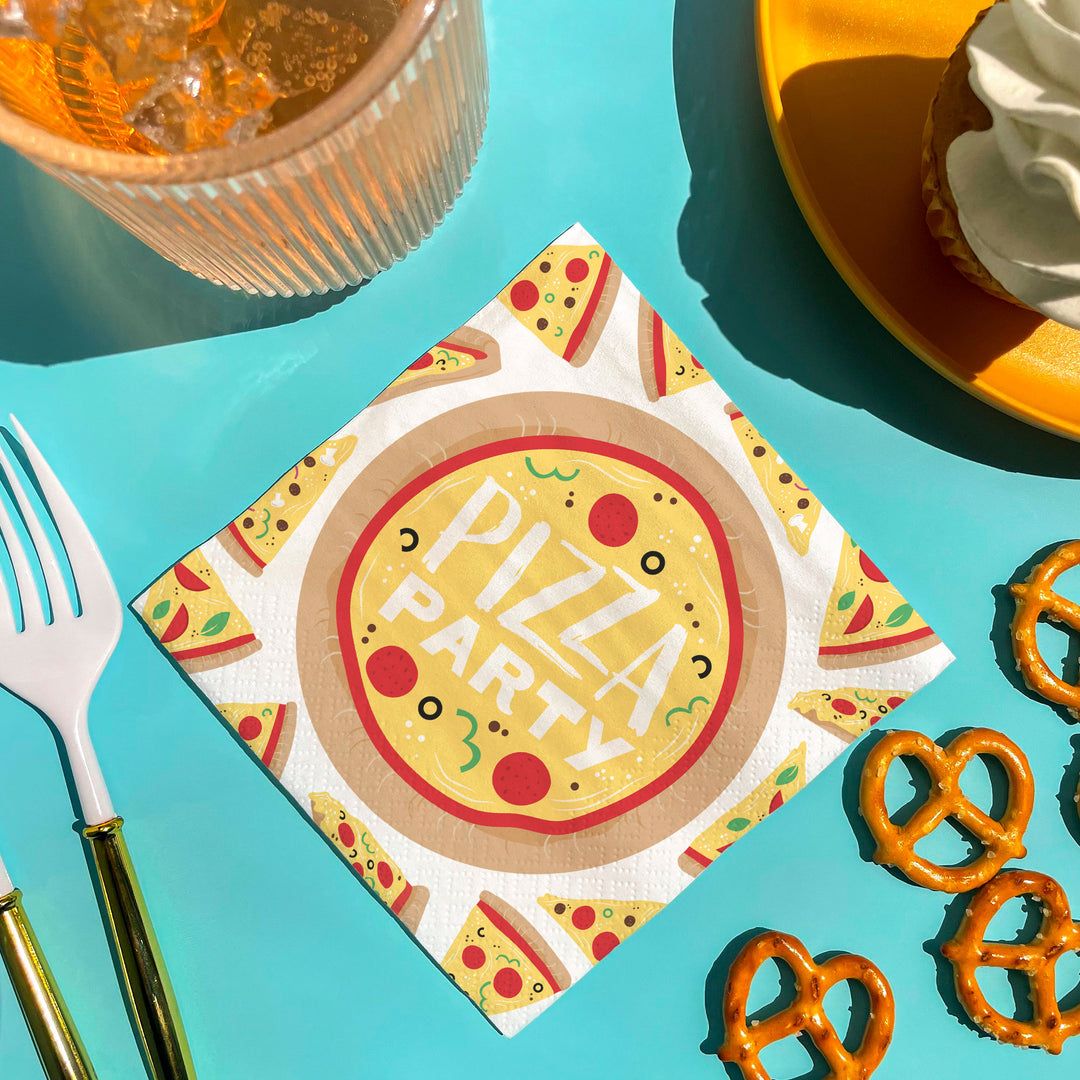 Napkins - Pizza Party - 24 Ct