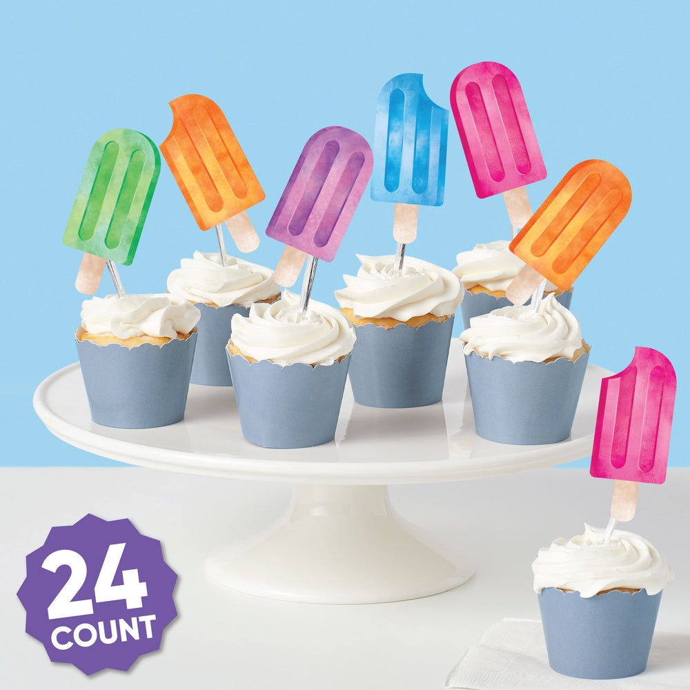 Popsicle Treat Picks - 24 Ct
