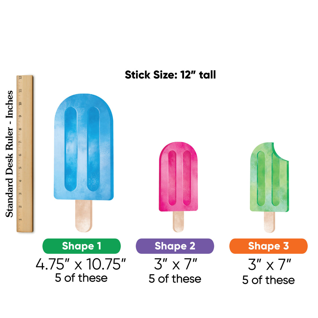 Popsicle Table Toppers - 15 Ct