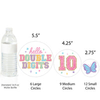 Double-sided cardstock confetti thickness and print quality