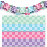 Preppy 10th Birthday Girl DIY Paper Chains - 128 Pc