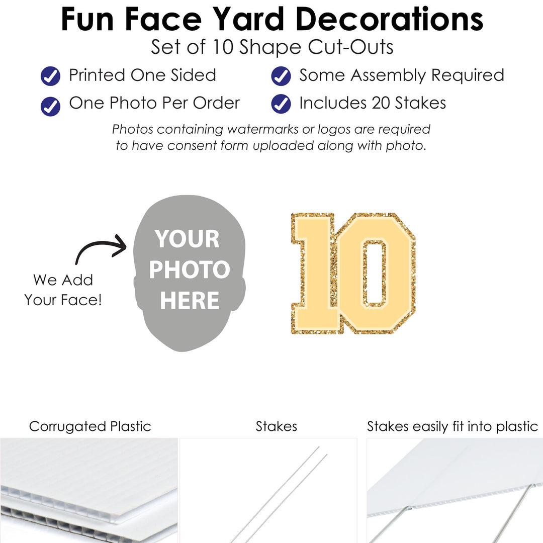 Corrugated plastic material and stake detail