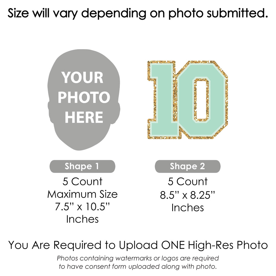 Set of 10 yard signs quantity detail