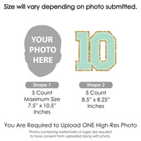 Set of 10 yard signs quantity detail