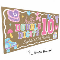 Close-up custom name and double digits design detail