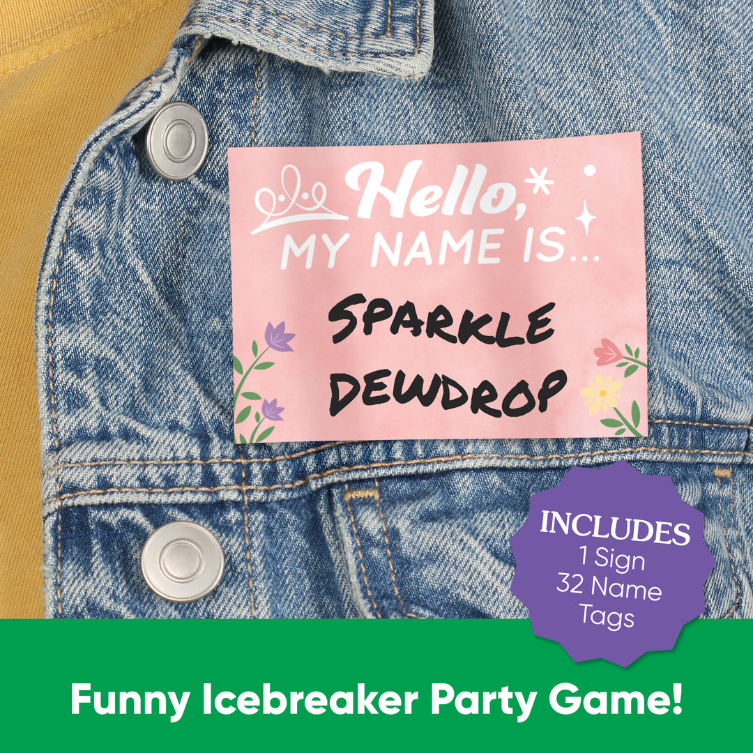 Princess What's Your Name Party Game