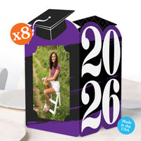 Graduation Photo Centerpieces - 8 Ct