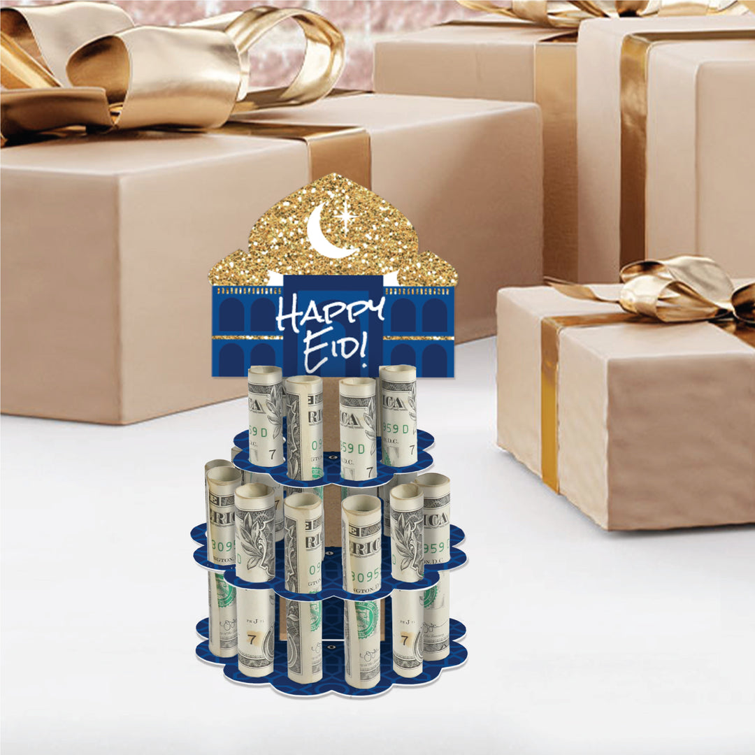 Ramadan - DIY Eid Mubarak Party Money Holder Gift - Cash Cake