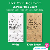 Popcorn Bags - Ready to Pop - 25 Ct