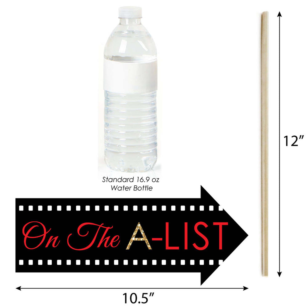 Funny Red Carpet - 10 Piece Photo Booth Props Kit