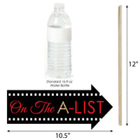 Funny Red Carpet - 10 Piece Photo Booth Props Kit